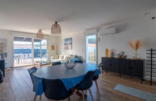 Saint-Paul-en-Born House | Maison moderne à 6 km de Mimizan pour 6 personnes, ménage inclus - FR-1-50-156