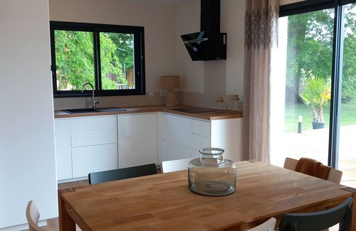 Saint-Julien-en-Born House | Maison Neuve Avec Piscine Chauffée, 4kms de Contis