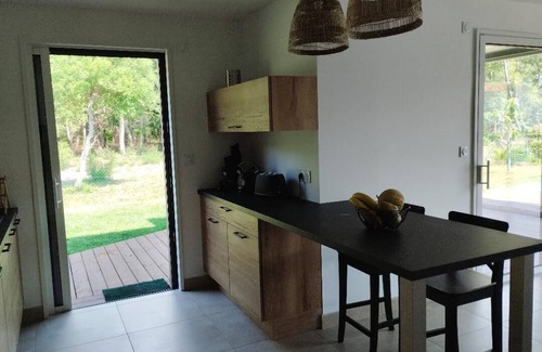 Moliets-et-Maa House | Maison Neuve de 150m2, Avec Piscine Chauffée Face à la Forêt, Proche de la Plage