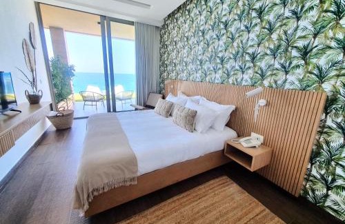 Kfardebian Hotel | Majestic Palm Beachfront Exotic Room in Batroun