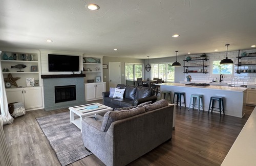 Traverse City House | Majestic Views of West Bay and OMP. Remodeled Waterfront Home. Awesome Location.