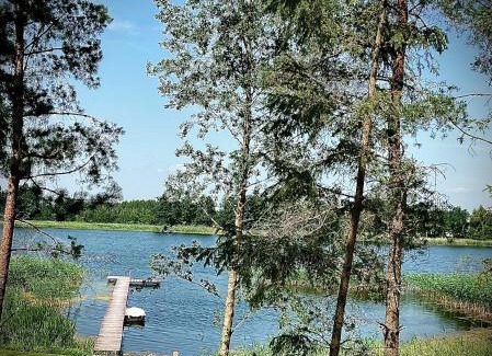 Szeligi Cabin | Makosieje Resort-bon turystyczny,20m od brzegu,ogrzewanie,wi-fi ,widok na jezioro