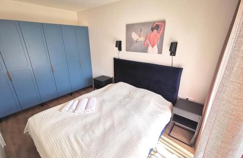 Palanga Apartment | Malūno vilos, jaukūs dviejų kamabrių apartamentai su erdviu balkonu