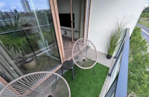 Nowe Miasto Apartment | Malta Point Japandi self check-in