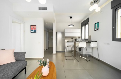 Tel Aviv Promenade Apartment | MAMAD Beach & City Center with Sea View by FeelHome