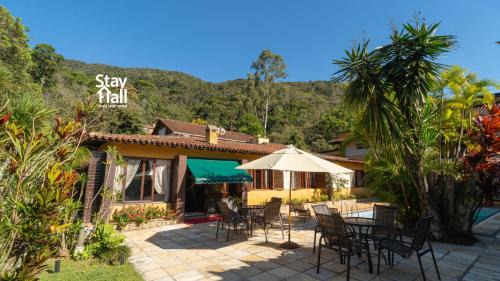 Petropolis House | Mansão Bardô em Morin-5qts-Piscina e Academia-SH111D
