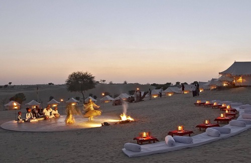 Khiyansaria RV Rental | MANVĀR SEVAN, THE DESERT CAMP