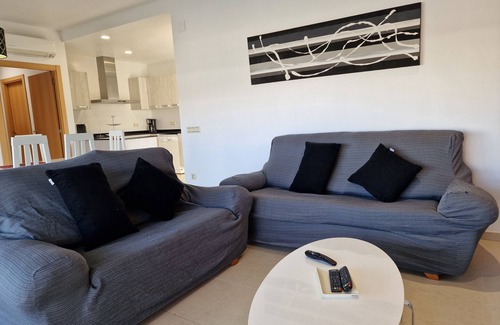 Riumar Ski Chalet | "Marc"@MARISOL: 550m to the beach, private pool, A/C, WiFi, dog beach.