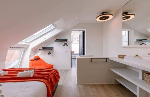 Sluizeken Apartment | Margriet, duplex with terrace in heart of Ghent