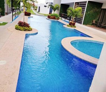 Villa Marina Apartment | Marina Cerritos - Azul del Mar - 5 Albercas