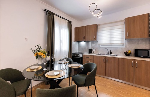 Spanokhorion House | Marina's house Pergiali Lefkada,2-bedroom estate with AC, WiFi, Parking
