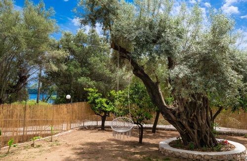 Spanokhorion House | Marina's house Pergiali Lefkada,2-bedroom estate with AC, WiFi, Parking