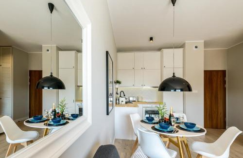 Ilawa Apartment | Marina View - super widok na jezioro, klimatyzacja, parking podziemny, winda, 2xTV z Netflix