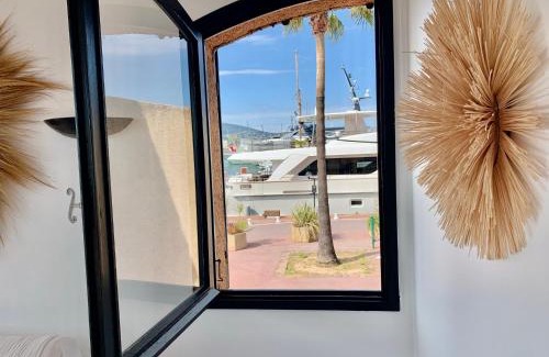 Port Cogolin Apartment | MarinesAppartement-Yachts view, 100m Beach, Fiber Wifi High speed