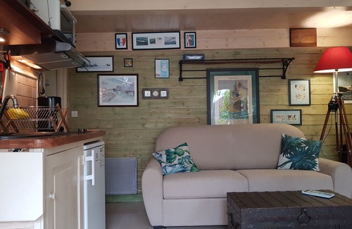 La Rochelle Apartment | Maritime, large, quiet et pleasant studio for 4, terrace, beaches, park et town