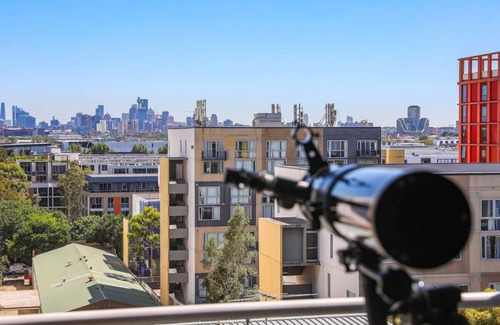 Mascot Condo | Mascot luxe 3 beds apt 2 car space with city view
