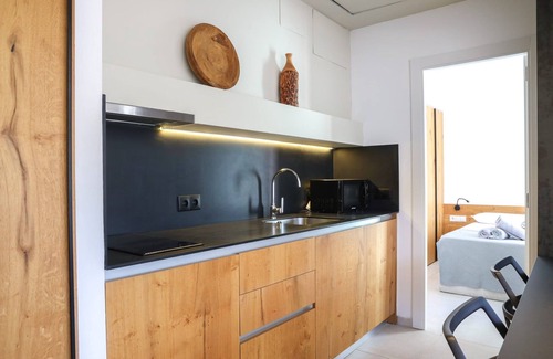 Cala Vadella Villa | Masterful Ibiza Apartment | Apartment Grey | 2 Bedroom Suite | Private.