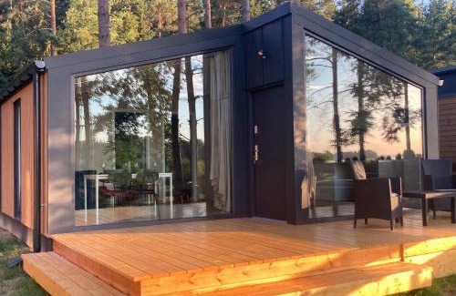 Szeligi House | Mazury Resort - bon turystyczny,15 m od jeziora,ogrzewanie,wifi