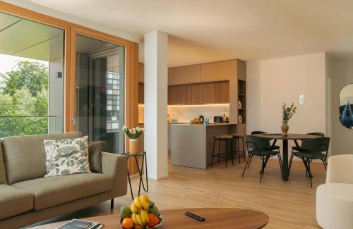 Luxembourg City Apartment | Media Bay Apartments in Kirchberg by Rentaroo