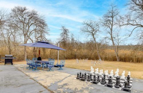 Brookhaven Villa | Medieval-Themed Castle Less Than 10 Mi to Shirley Beach!