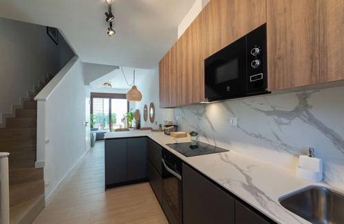 San Jose House | Mediterranean calm, cozy home with terrace in residential complex with pool