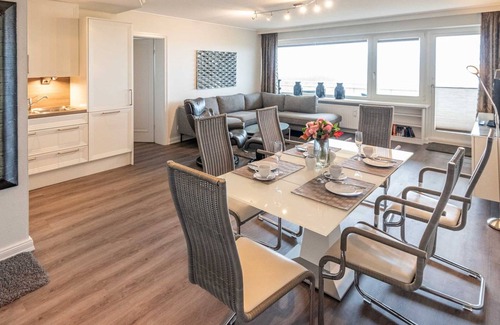 Wenningstedt-Braderup Apartment | Meerblick - Logenplatz 55 - Moderne 2-zimmerwohnung mit Meerblick und ca. 65 m² Wohnfläche, für bis