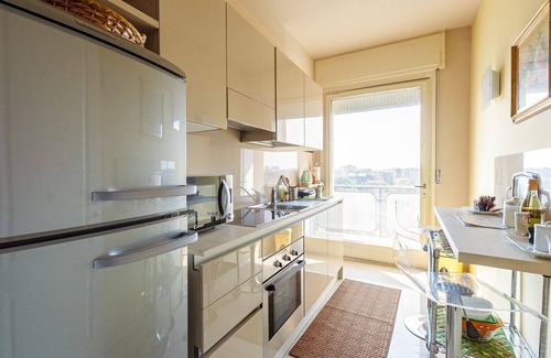 Gioia Apartment | Melchiorre Gioia Vista Alpi, Modern 1 Br Apartment With a Terrace By Halldis