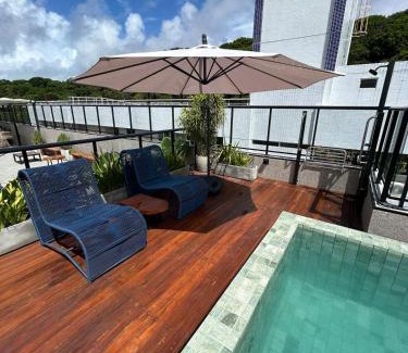 Cabo Branco Apartment | Melhores Flats - Delícia a 50m do mar
