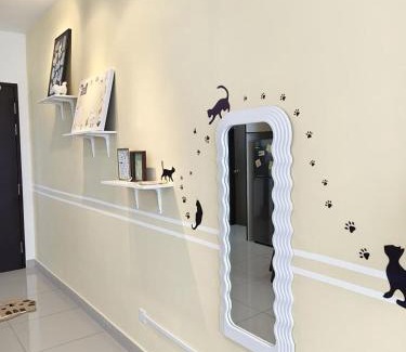 Bandar Penawar Apartment | Meow & Lovely Cat-Inspired New Homestay 3BR-8px