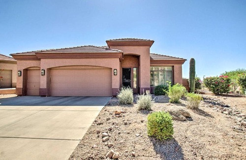 Red Mountain Ranch House | Mesa House on Golf Course with Backyard Oasis!