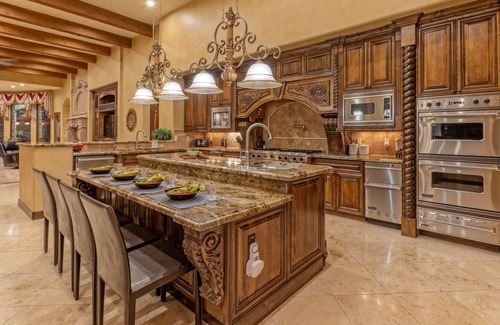 Las Sendas House | Mesa LUX + Views: King Beds, TVs & Private BAs All BRs; Pvt POOL/Spa, Putting Green, Roof Deck