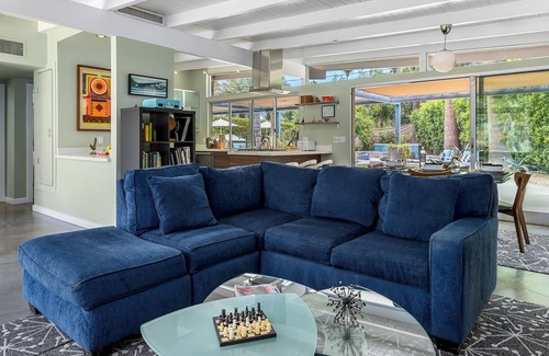 The Mesa House | Mesa Mid-Century - Walk to South Palm Springs!