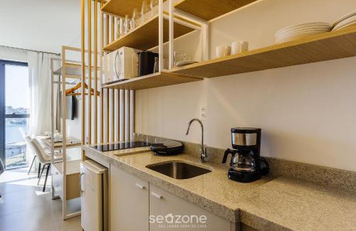 Centro Apartment | MHFBs - Edifício Moderno c/piscina vista mar em Itapema