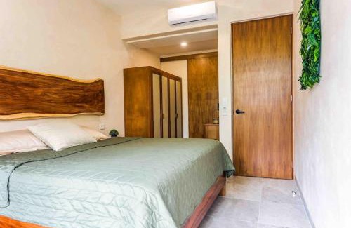 Bacalar Apartment | MICAELA apartment pool AC next to the lagoon