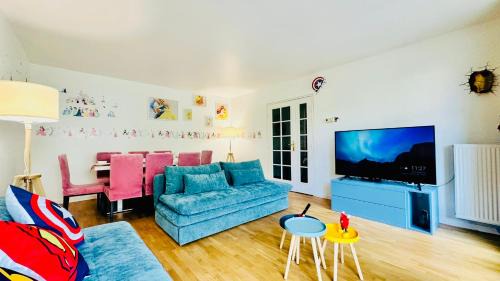 Bussy-Saint-Georges Apartment | Mickey Mouse - Gare - Centre - Lac - Parking - Wifi