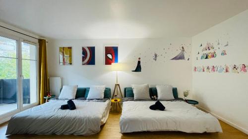 Bussy-Saint-Georges Apartment | Mickey Mouse - Gare - Centre - Lac - Parking - Wifi
