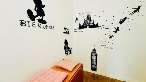 Bussy-Saint-Georges Apartment | Mickey Mouse - Gare - Centre - Lac - Parking - Wifi