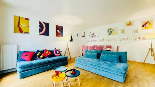 Bussy-Saint-Georges Apartment | Mickey Mouse - Gare - Centre - Lac - Parking - Wifi