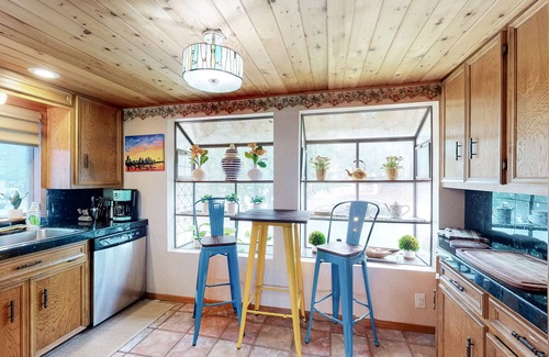 Marble Falls House | Mid-century modern lake house w/private waterfront pool & boat dock