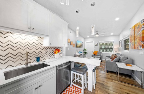 Cocoa Beach Apartment | Midtown Cottage - Walk to it All!