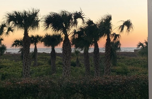 Bonita Springs Condo | Miles of beach right across the street. Enjoy ocean view from screened balcony!
