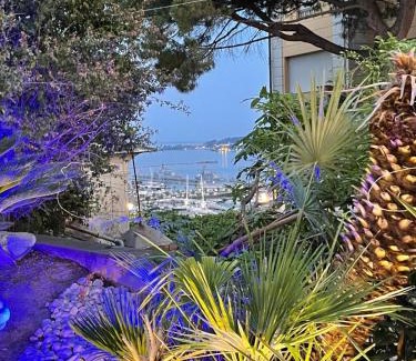 Padova Apartment | Mini piscina idromassaggio giardino e vista a mare