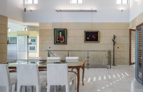 Markopoulo Mesogaias Villa | Minimal Blue Villa, Polytechnic Settlement, East Attica, Greece