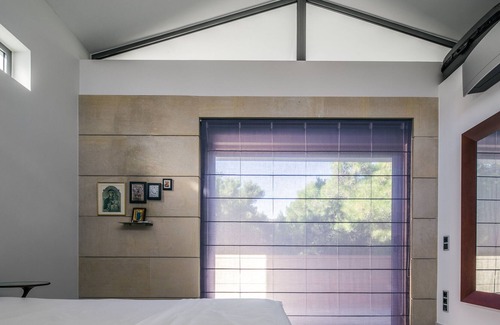 Markopoulo Mesogaias Villa | Minimal Blue Villa, Polytechnic Settlement, East Attica, Greece