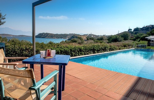 Agios Nikolaos Apartment | Mirabella Double Studio with Sea View