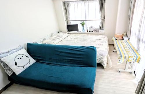 Itabashi Apartment | MIYAVI#407 3min walk Narimasu Station, 3 people, double bed & sofa, Tokyo's largest Don Quijote