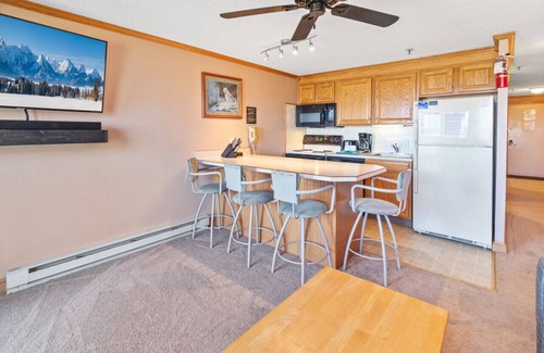 Snowshoe Condo | ML226 1BR 1BA Slope View Close to Village Lift