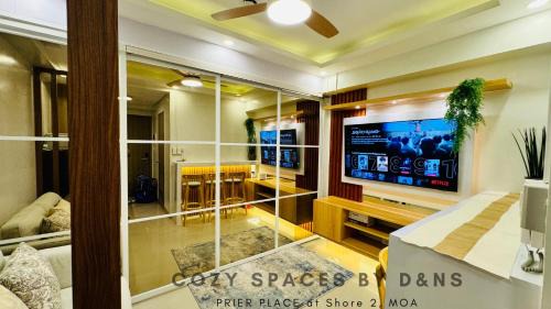 Barangay 76 Hotel | MOA Newly Turn Over 1 bedroom with balcony PRIER Place
