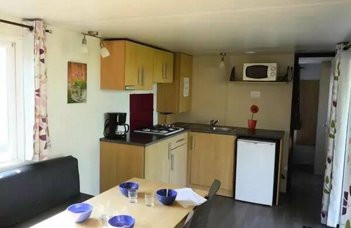 Sadirac House | Mobil-Home Alizé 3 Rooms 4 People Air-conditioned + TV 2sdb