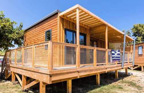Ghisonaccia House | Mobil-home | Classic XL | 2 Ch. | 4/6 pers. | Raised terrace | A/C
